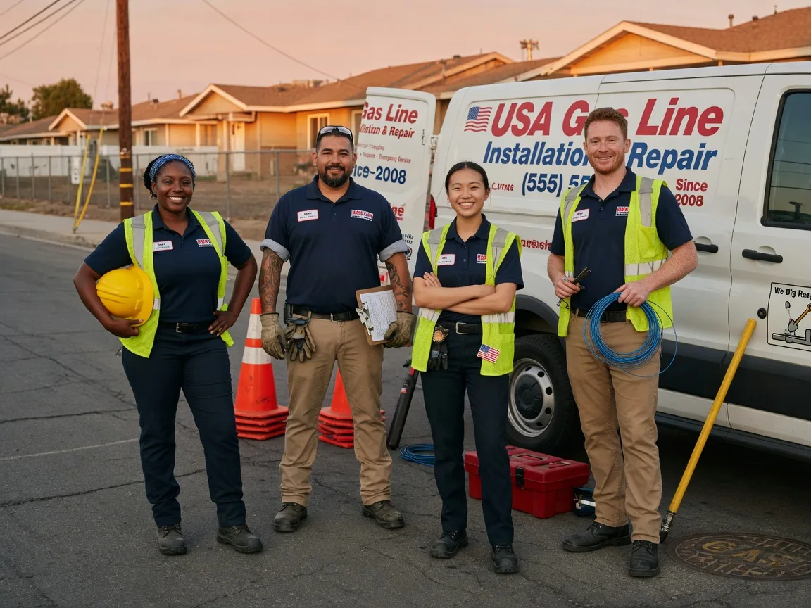 Gas Line Installation company in Milan, GA